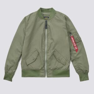 Alpha Industries Women’s Medium 2B Scout W Sage Green Bomber Flight Jacket